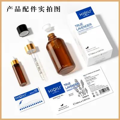 HIQILI Rose Massage Oil, Pure Essential Oil, Plant Extract Aromatherapy Oil