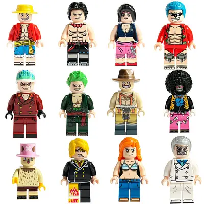 8 Parça Kahraman Ninja Figür Seti Yapı Blokları Eğitici Oyuncak - 9