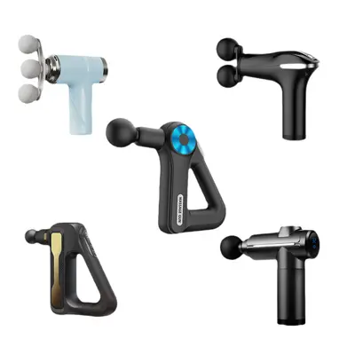 Multi-Head Rechargeable Massage Gun, Portable Muscle and Fascia Massager - 6