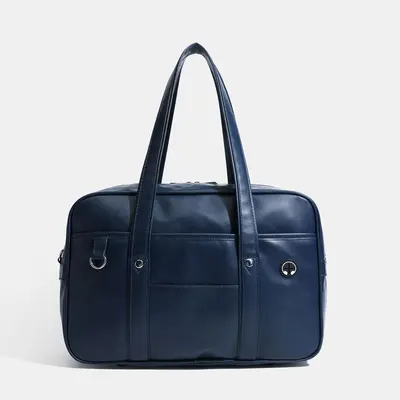 Japanische Schultasche Schulrucksack JK Uniform-Tasche Schulter-PU-Uniform-Tasche Pendler-Aktentasche Rucksack Computertasche Reisetasche - 8