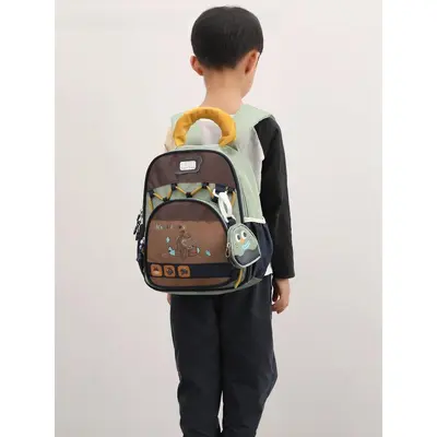 Lightweight Cartoon Children's School Backpack for Boys and Girls - 4