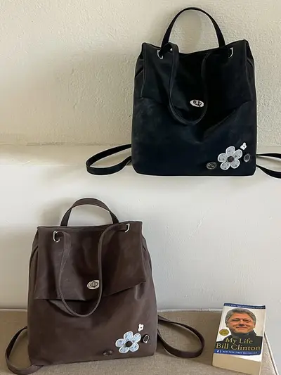 Retro Women's Backpack, Large Capacity, College Student School Bag - 4