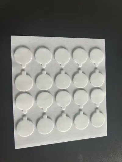 Transparent Acrylic Foam Double-Sided Tape, Round, Removable, No-Residue - 10