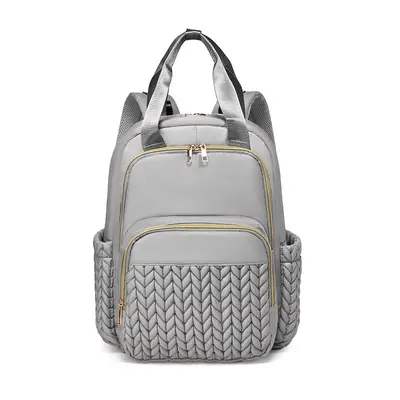 Mommy Bag Backpack, Large Capacity, Milk Bottle Compartment and Changing Pad - 11