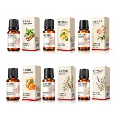Rose Geranium Lavender Rosemary Blend Essential Oil, Body Care - 5
