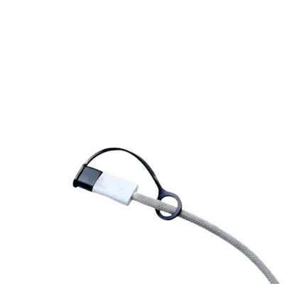 Tip-C kablolu toz kapağı, USB silikon koruyucu