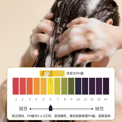 TEMU Pflanzliches Heshouwu-Pflanzenextrakt-Shampoo, großes Fassungsvermögen, geschmeidig, grenzüberschreitendes Haarshampoo, pflanzliches Shampoo zur Haarverdunkelung