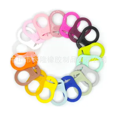 Food-Grade Teething Pacifier Chain Accessories, Loose Beads, Pacifier Clip