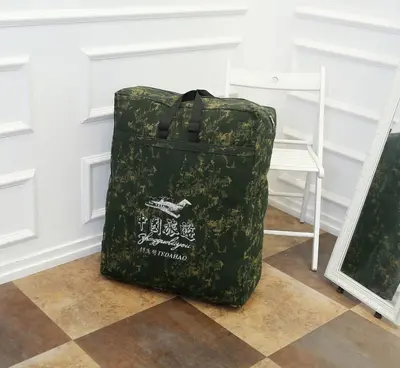 Großvolumiger Rucksack, verdickter Leinenbeutel, wasserdichte Reise-Aufbewahrungstasche, großer verschleißfester Gepäckbeutel Großhandel - 8