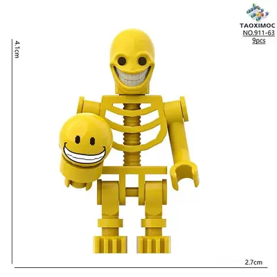Pixel People World Verity Monster Building Block Figure - 9