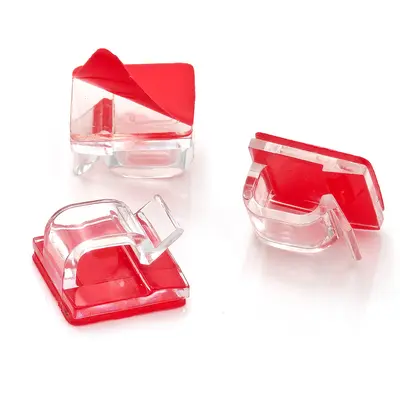 Selbstklebender nagelfreier Kabelorganizer, rückstandsfrei - 10