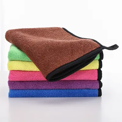 Ultra-Fine Microfiber Car Wash Towel, Thick, Absorbent, Lint-Free - 8