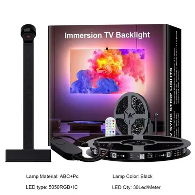 TV ekranıyla senkron akıllı LED şerit ışık, kameralı