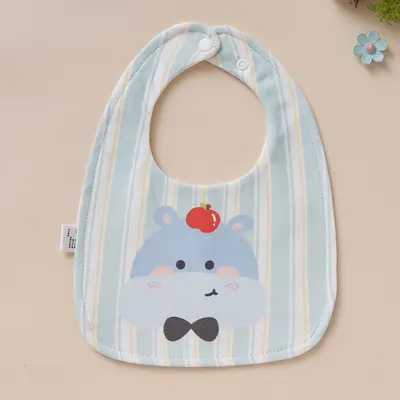 Baby-U-Lätzchen, wasserdicht, reine Baumwolle - 8