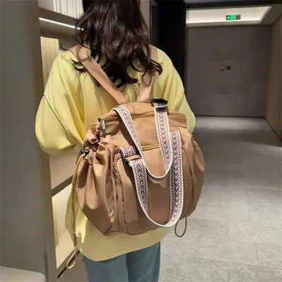 Multifunctional Diaper Backpack for Women, Lightweight Mommy Bag - 3