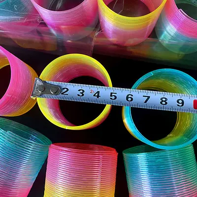 Rainbow Colorful Ring Children's Educational Toy Bagged Set - 4