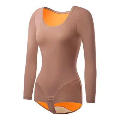 Curcumin Thermal Bodysuit with Snap Crotch, Tummy Control - 9