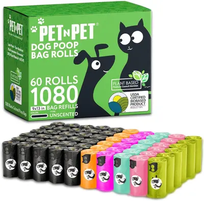Köpek ve Kedi Dışkı Torbaları, Pick Up Torbaları, Rulo 2026 - 9