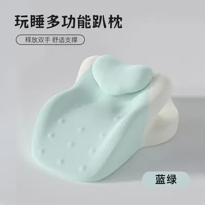 Memory Foam Bedside Sleep Pillow for Lying Down in Bed - 10