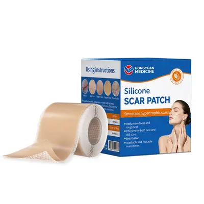 CE FDA Silicone Gel Scar Sheet, Roll Scar Cover Patch - 9