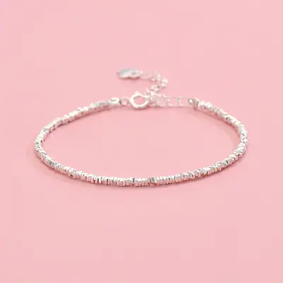 S925 Sterling Silver Fragment Bracelet Women Luxury