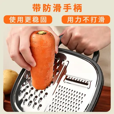 Stainless Steel Grater with Storage Box