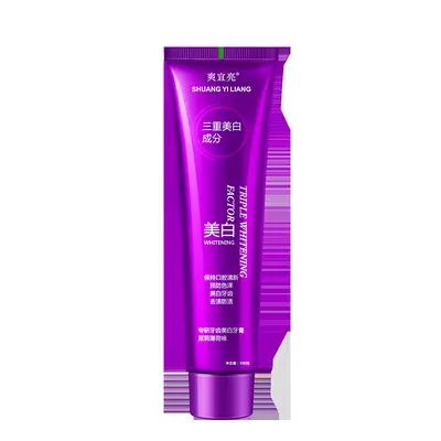 Purple-Light Whitening Toothpaste, Stain Removal, Reduces Bad Breath - 6