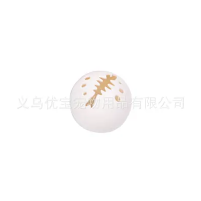 Cat Toy Ball Set with Rotating Flashing Bells and Catnip Ball - 10