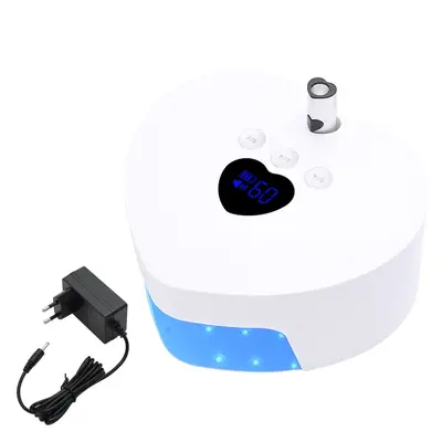 Yüksek Güçlü Şarjlı Tırnak Lambası UV LED Işık Terapisi Makinesi Siyahlamayan El Kurutma Cihazı - 7