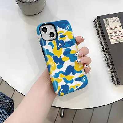 Camouflage Phone Case for iPhone 18 Pro Max, Drop-Proof Hard Shell - 10