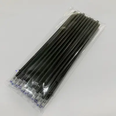 Erasable Gel Pen 0.5mm for Primary School Students, Blue and Black - 11