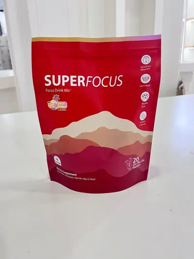 Supercalm Calming Magnesium Powder Electrolyte Drink Raspberry - 5