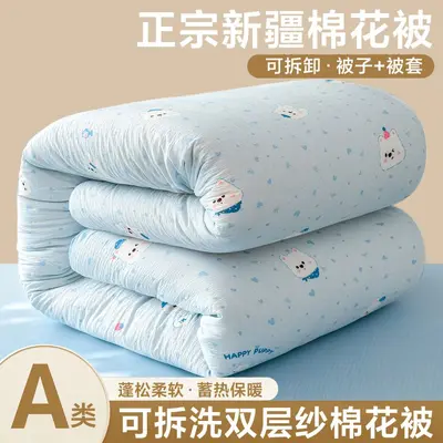 Xinjiang Cotton Quilt, Double-Layer Gauze, Winter and Spring-Autumn