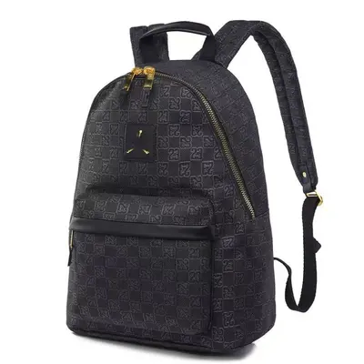 Checkered Student Backpack, Large Capacity Travel and Basketball Bag - 7