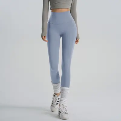 Kadın Yüksek Bel Yoga Tayt, Karın Sıkılaştırıcı, Dikişsiz, Hızlı Kuruyan - 7