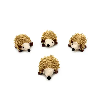 Plush Hedgehog Cat Toy Scratch and Self-Play - 2