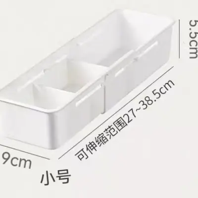 Extendable drawer organizer box, underwear and sock storage - 7