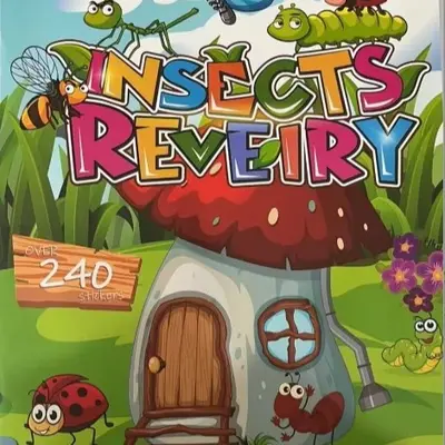 Sticker Book for Children, Quiet Book for Object Recognition and Concentration, English - 11