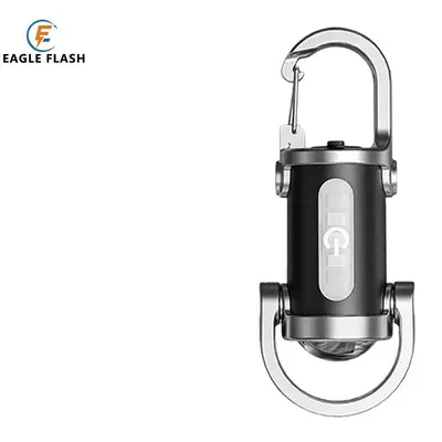 Mini-Taschenlampe, wasserdicht, zum Anhängen an Gürtel oder Schlüsselbund - 7