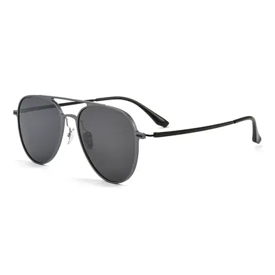 Baishifen 98002M Polarized Pilot Sunglasses Category 3 - 6