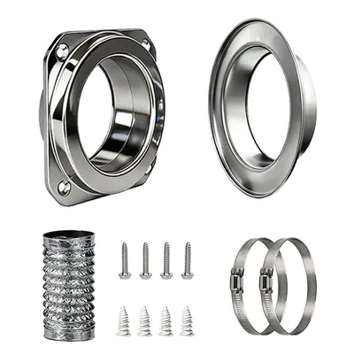 Magnetic Dryer Vent Ventilation Dryer Kit Quick Connect Exhaust Connector DV 180 Degree 4 Inch Duct