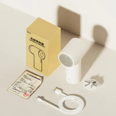 Rechargeable lint remover, household sweater and bedding shaver