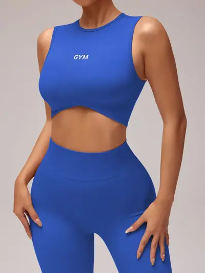 Kadın yoga takımı, elbise ve tayt, yüksek bel, kalça kaldırıcı - 12