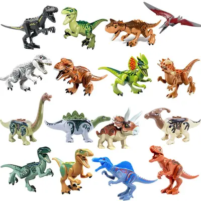 Dinosaur Building Block Set, 16, 18 and 20 Styles, YG77001 Series - 7