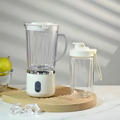 跨境电动榨汁机水果果汁机家用多功能碎冰榨汁杯便携果汁杯搅拌机 - 12