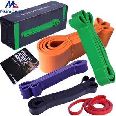 Fitness Resistance Loop Bands, Wide and Thick, for Pull-Up and Squat Training - 1