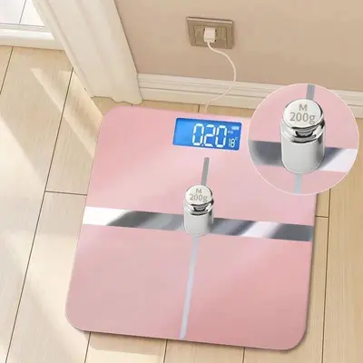 Digitale Personenwaage mit optionaler USB-Aufladung, genau