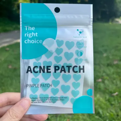 Pimplepatch Heart-Shaped Acne Patches Hydrocolloid Effective - 9