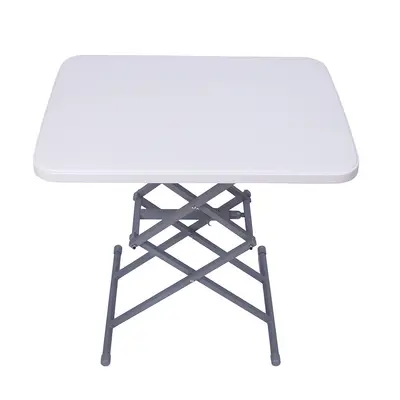 Foldable Height-Adjustable Study Desk for Small Apartments - 10