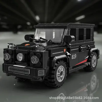 Off-Road Araba Yapı Taşı Seti, Lego Uyumlu, Çocuk Hediyesi
